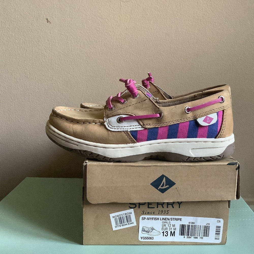 Sperry SP-IVYFISH LINEN/STRIPE